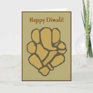 Abstrakt Ganesh Diwali Card Karte
