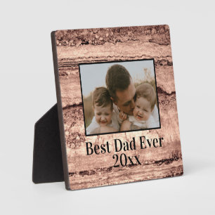 Abstrakt gebrannter Siena-Marmor-Granit personalis Fotoplatte