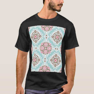 Abstrakt gekachelt: Vintage nahtloses Muster T-Shirt