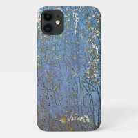 abstrakt gekrackte blaue Farbe