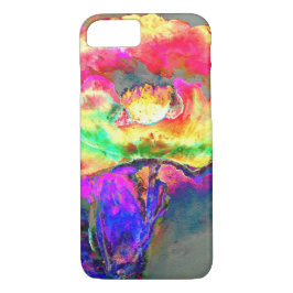 Abstrakt-gelb-rosa Aquarellmalerei Case-Mate iPhone Hülle