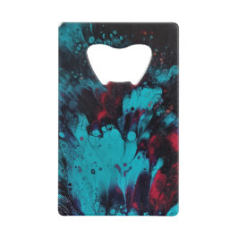 Abstrakt. Geldbeutel Flaschenöffner