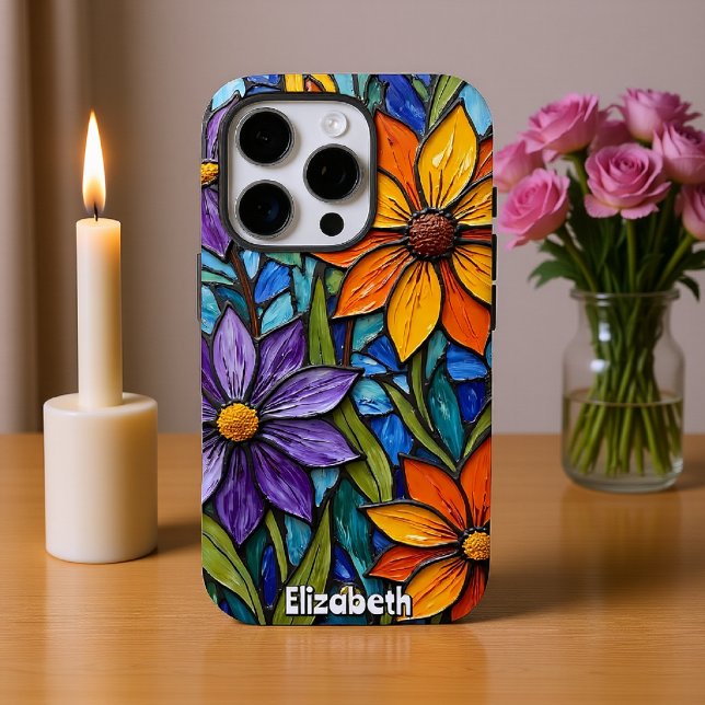 Abstrakt Geode Fluid Art Muster Case-Mate iPhone Hülle (Von Creator hochgeladen)