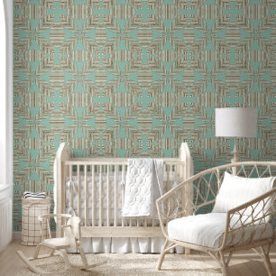 Abstrakt Geometrie Op Art floral Motif Tapete