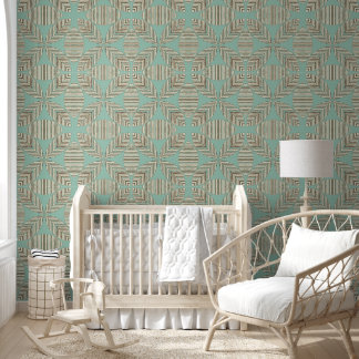 Abstrakt Geometrie Op Art floral Motif Tapete