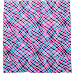 Abstrakt, geometrisch duschvorhang