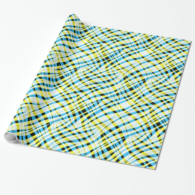 Abstrakt, geometrisch geschenkpapier (Ungerollt)
