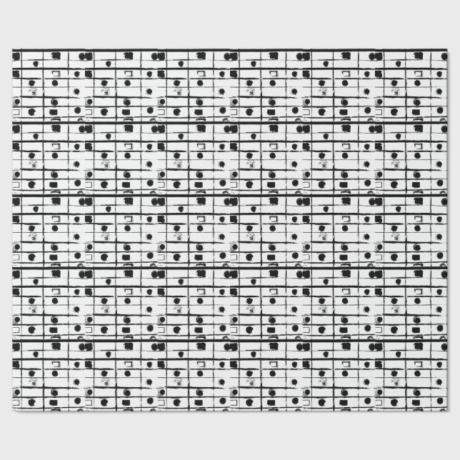 abstrakt geometrisch geschenkpapier (Saum)