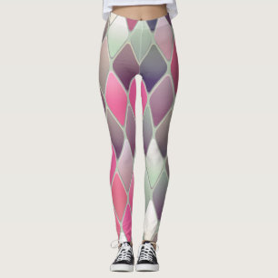 Abstrakt geometrisch leggings