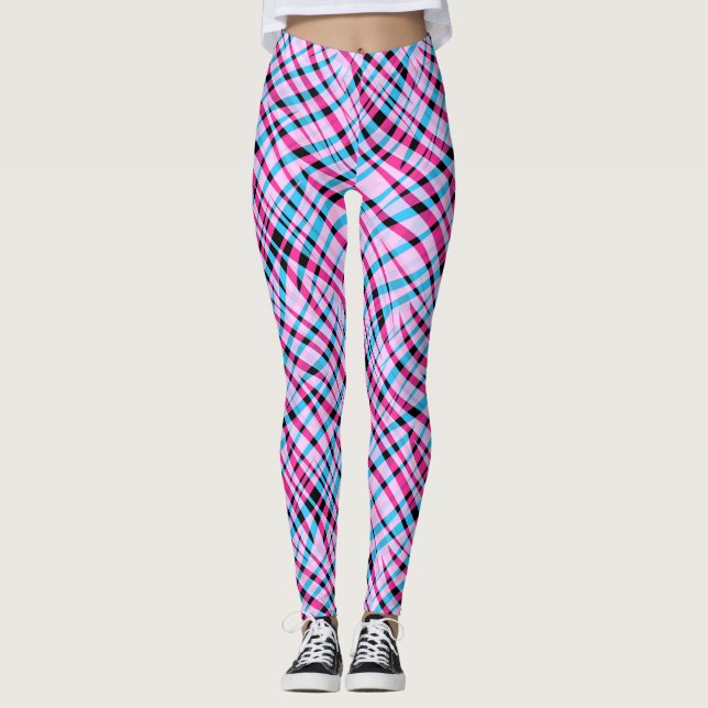 Abstrakt, geometrisch leggings (Vorderseite)