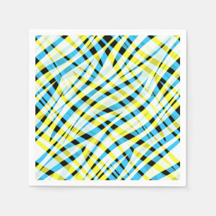 Abstrakt, geometrisch serviette