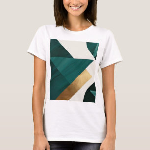 Abstrakt Geometrische Kunst Moderne Plakatminimali T-Shirt