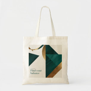 Abstrakt Geometrische Kunst Moderne Tasche minimal