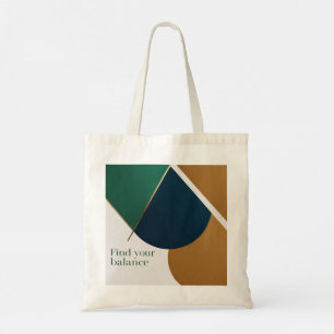 Abstrakt Geometrische Kunst Moderne Tasche minimal