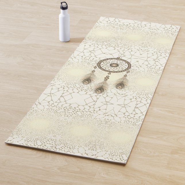 Abstrakt Geometrischer Dreamcatcher Yogamatte (Beispiel)