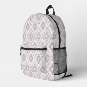 Abstrakt geometrisches Azteenmuster Bedruckter Rucksack