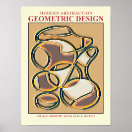 Abstrakt Geometrisches EP Nr. 9 Poster