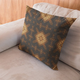 Abstrakt Geometrisches Nahtloses systemisches Must Kissen