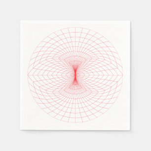 Abstrakt Geometry Napkin Serviette
