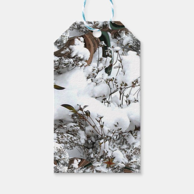 Abstrakt Geschenkanhänger (Vorderseite)