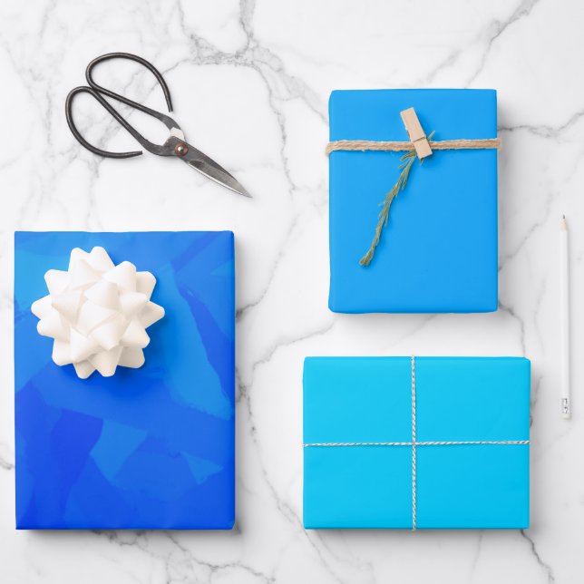 Abstrakt Geschenkpapier Set (Vorderseite)