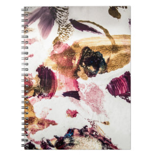 Abstrakt Gold Glitzern Kreative Kunst Notizblock