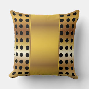 Abstrakt Gold Luxury Kissen