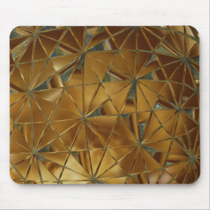 abstrakt goldgelb mousepad
