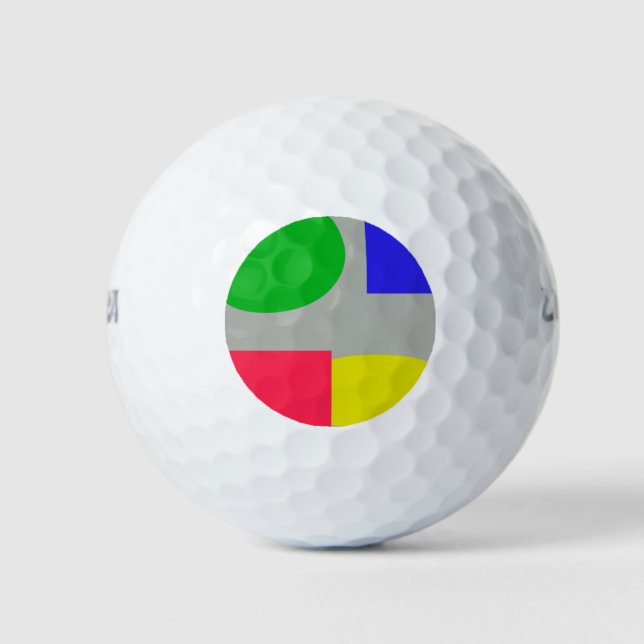 Abstrakt Golfball (Vorderseite)