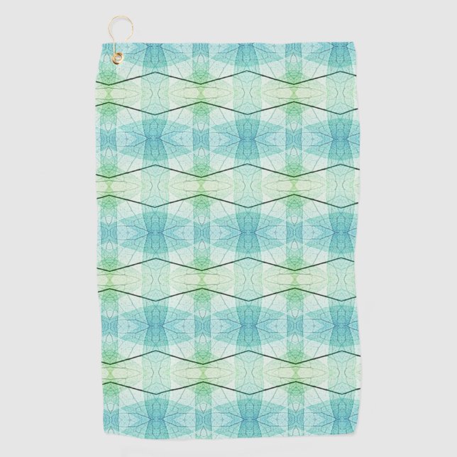 Abstrakt Golfhandtuch (Vorderseite)