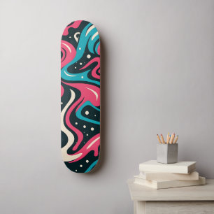 Abstrakt Graffiti Skateboard