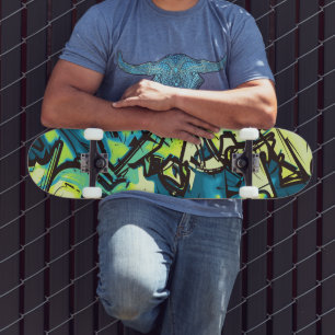 Abstrakt Graffiti Skateboard