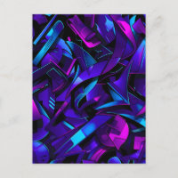 Abstrakt Graffiti Street Swirl