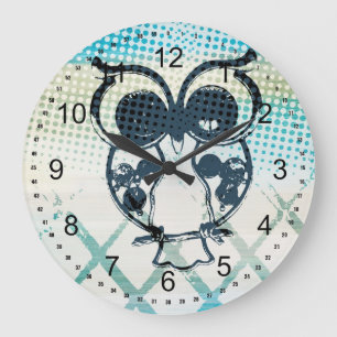 Abstrakt Große Wanduhr