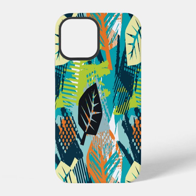 Abstrakt Grunge: Rough Seamless Surface. iPhone Hülle (Rückseite)