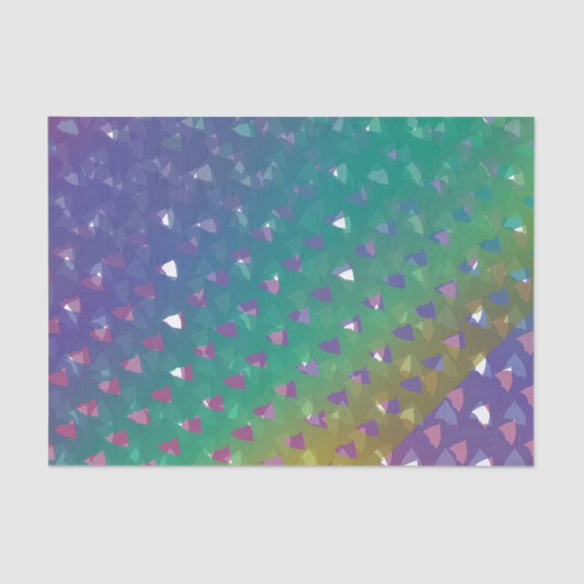 Abstrakt Hearty Seidenpapier (Vorderseite)