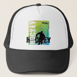 Abstrakt Hockey (männlich) Truckerkappe