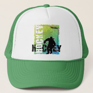 Abstrakt Hockey (weiblich) Truckerkappe