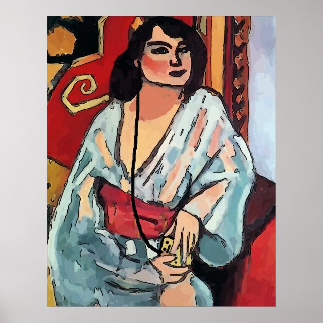 Abstrakt hören poster (Vorne)