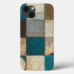 Abstrakt im Blau und in Brown Case-Mate iPhone Hülle