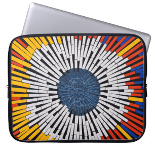Abstrakt in Band - Sternexplosion Laptopschutzhülle