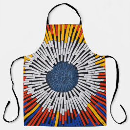 Abstrakt in Band - Sternexplosion Schürze