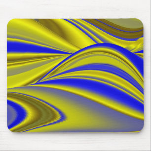 Abstrakt in goldgelber Farbe Mousepad