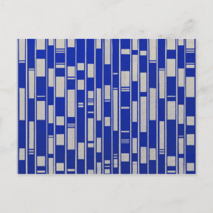 Abstrakt Inspiriert afrikanisches Textil - V2 Postkarte