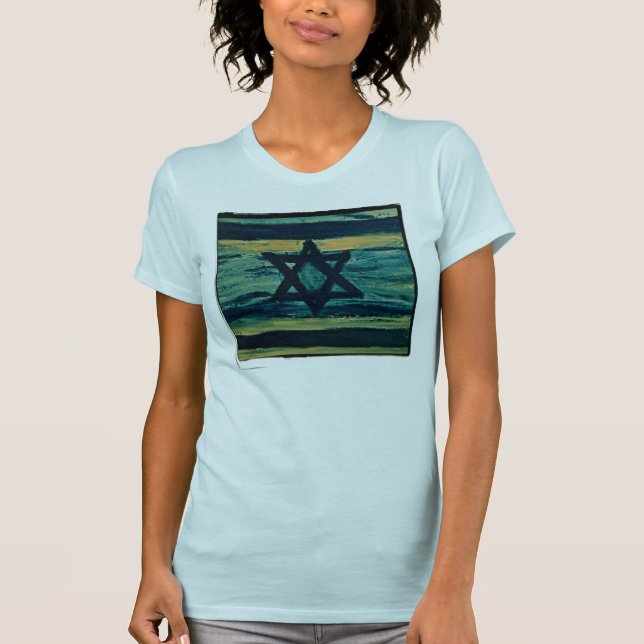 ABSTRAKT ISRAEL T-Shirt (Vorderseite)