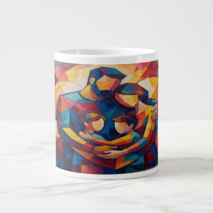 Abstrakt Jumbo-Tasse