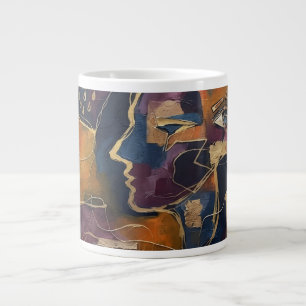 Abstrakt Jumbo-Tasse