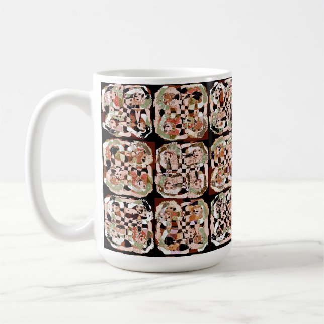 Abstrakt Kaffeetasse (Links)