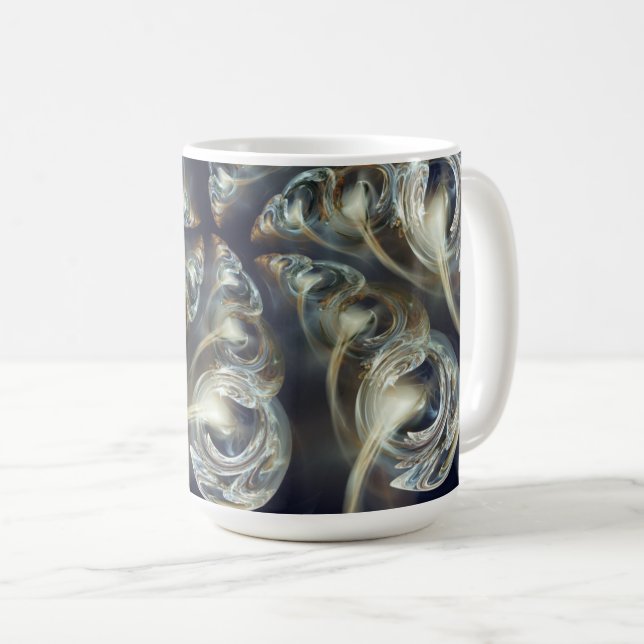 Abstrakt Kaffeetasse (VorderseiteRechts)