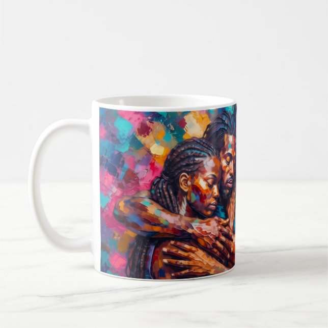 Abstrakt Kaffeetasse (Links)